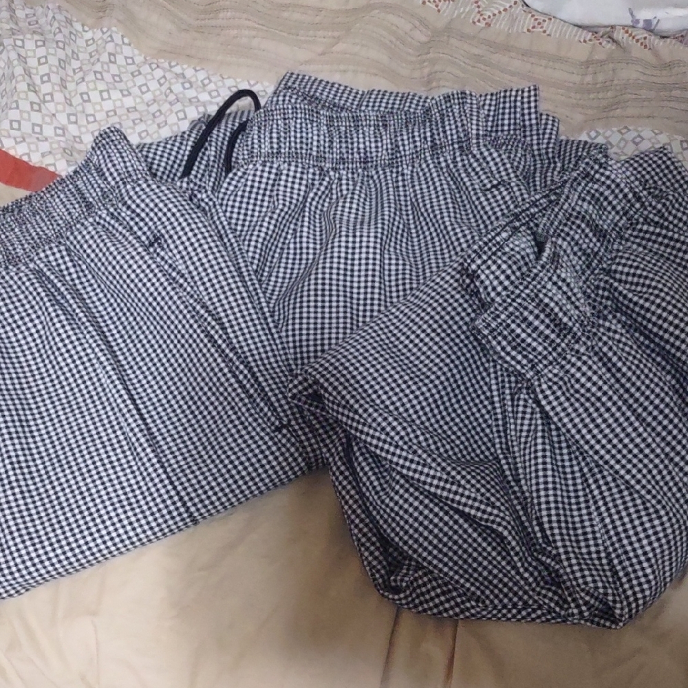 3 Pairs Chef Works Restaurant Kitchen Pizza Pants